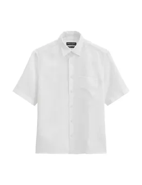 XXL Woven Shirts Shortsleeve male