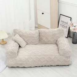 Cama de sofá para mascotas (gatos y perros) para las 4 estaciones, con funda extraíble y lavable, nuevo artículo de caliente y multifuncional