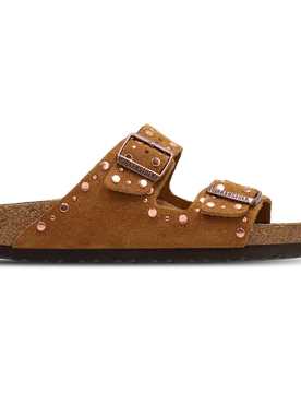 Arizona Donna - Infradito e sandali Marrone - Taglia 42 - Scamosciato 42 - Birkenstock - FashionsVida
