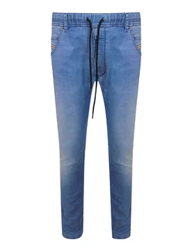 Mens Krooley-Ne Light Blue Jeans Lyocell - Size 28 (Waist) - Diesel - FashionsVida