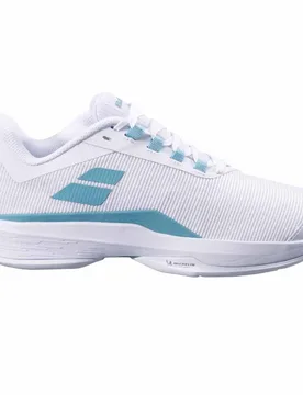 Jet Tere 2 All Court Shoes White / Baltic UK 7 - Babolat - FashionsVida