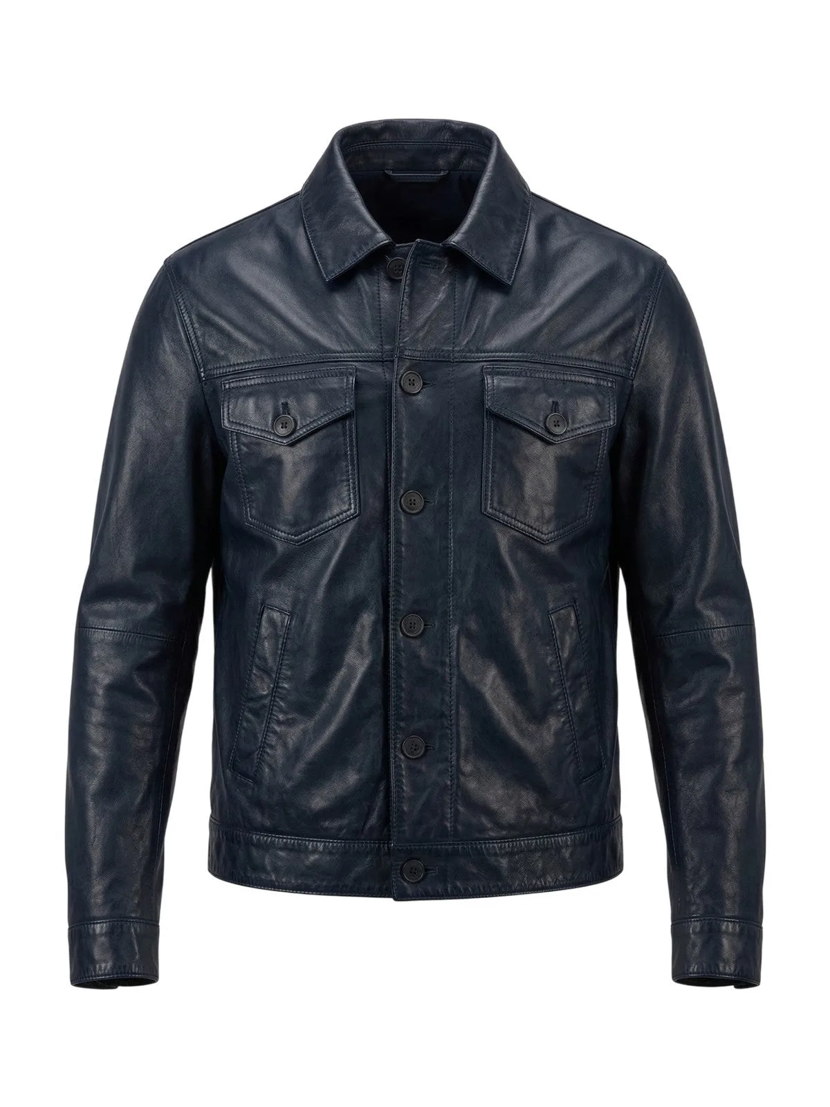 Giacche uomo - strike - nero - THE JACK AND JACKIE LEATHERS - FashionsVida