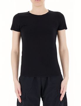 DEHA T-shirt in cotone NERO S