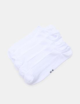 Calzini invisibili OEKO-TEX 5 pack - bianco