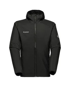 Chaqueta híbrida para hombre Rime Light con capucha negro L - Mammut - FashionsVida