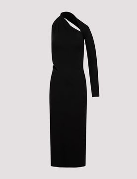 Versace One-Shoulder Cocktail Dress