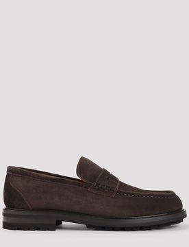 Kiton Men's Leather Loafers