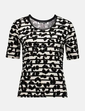 T-Shirt mit Allover-Print Mehrfarbig 40 - Betty barclay - FashionsVida