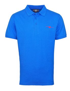HARVEY MILLER Camiseta azul / rojo