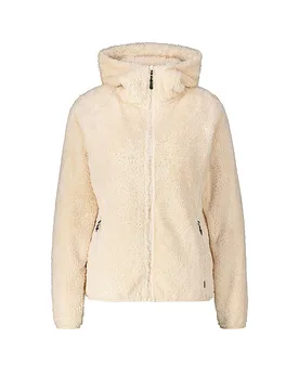 Chaqueta polar con capucha Roxburgh para mujer beige S - Meru - FashionsVida