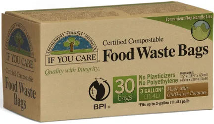 Compostable Small Bin Bags - 11L - 30 Bags