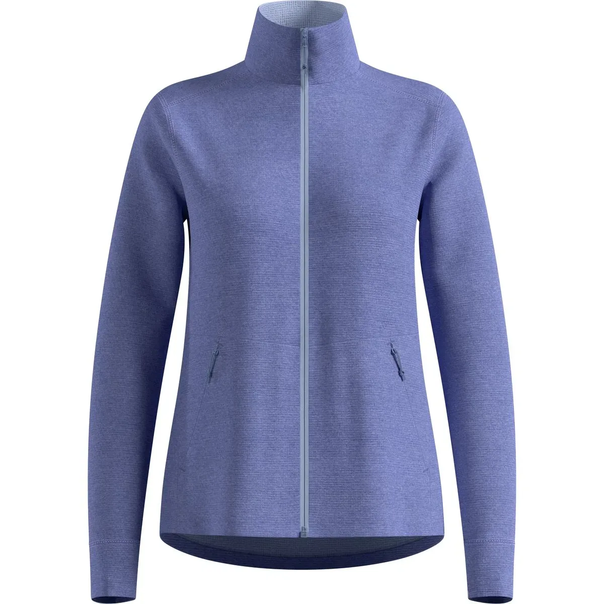 Grid Fleece Damen Rollkragenpullover, blau L - Odlo - FashionsVida