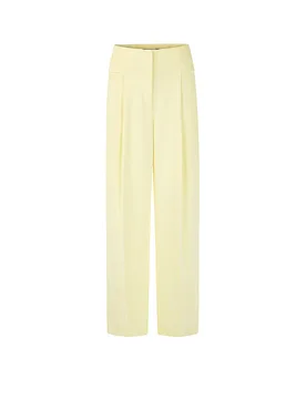 Pantalon de tailleur WICHITA jaune 42 - Marc cain - FashionsVida