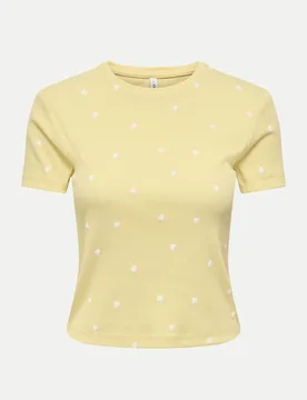 Only T-Shirt Gelb XS - Only - FashionsVida