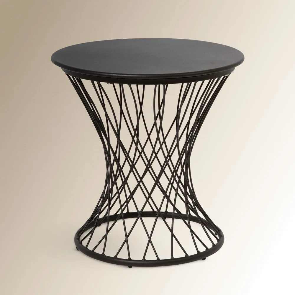 Mesa auxiliar de jardín esmaltada Troia - El Corte Inglés - FashionsVida