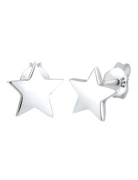 ELLI Pendientes 'Sterne' plata