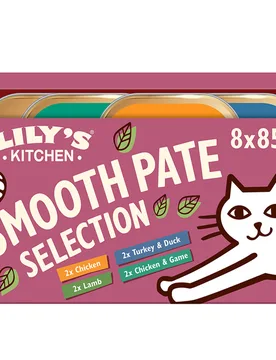 Lily's Kitchen Smooth Pate for Cats - 85g - Pack of 8 - Lilys Kitchen - FashionsVida