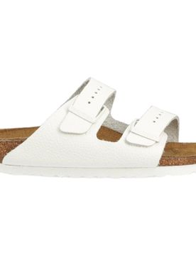 Ciabatte Arizona Pelli Bottalate Bianche Narrow Fit
