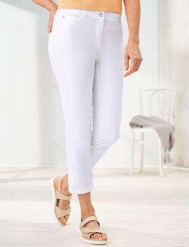 Pocket Zauber-Krempel-Hose - Weiß - female - Size: 25