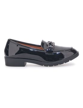 Mocassini Neri in Vernice 387 39