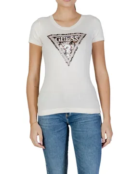 Guess Damen T-Shirt Weiß 504032