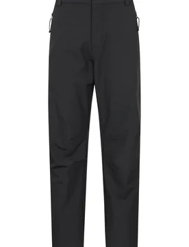 Winter Mens Arctic Thermal Fleece Lined Trousers - Black - Black - Size: W40 - Mountain Warehouse - FashionsVida