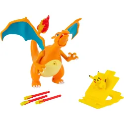 Figura Charizard Electrónico Vs. Pikachu Pokémon