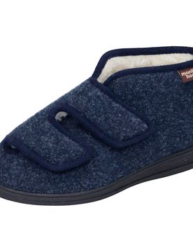 Manitu Damen-Hausschuh 37 blau
