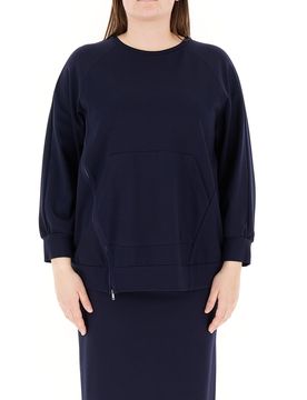 Felpa girocollo BLU NAVY S