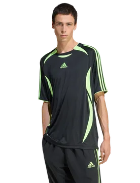 Teamgeist Herren T-Shirts - Schwarz - Größe XL - Poly Jersey Black XL - Adidas - FashionsVida