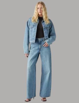 Jeans ampio XL straight A8701-0004