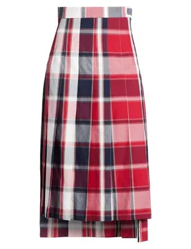 Midi-Rock Damen Rot 32 Damen - Thom Browne - FashionsVida