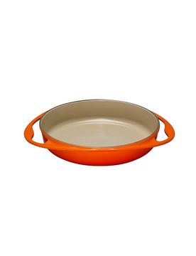 Molde para tarta Tartin de hierro fundido de 28 cm (Rojo Horno) 2,6 l naranja