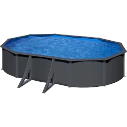 Piscina acero ovalada 610 x 375 x 120 cm