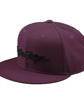 Troy Designs Cappellino Con Visiera Signature Flat Purple - Lee - FashionsVida