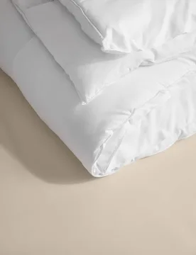 Simply Soft 10.5 Tog Duvet White - M&S - FashionsVida
