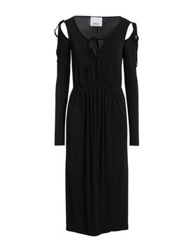 Vestido midi Mujer Negro 34,38,40,42,44 Mujer