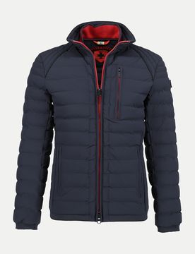 Steppjacke Molecule Blau S