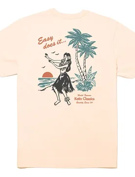 T-shirt à Manches Courtes Auana Almond Peach M
