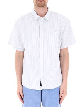 Camicia misto lino AZZURRO CHIARO XL