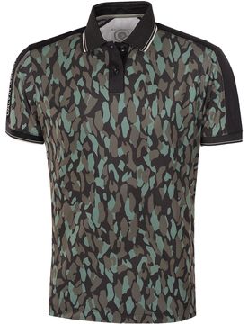 Polo Concept Mario, dunkelgrün/schwarz xxl