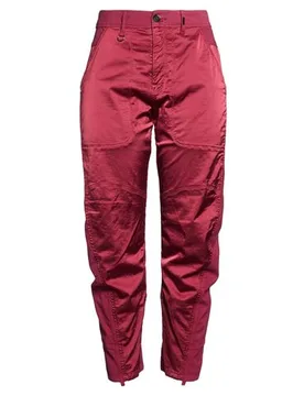 Pantalones Mujer Burdeos 38,40,42,44 Mujer - High - FashionsVida