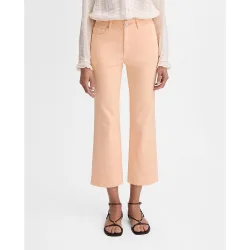 Pantalón de mujer crop acampanado