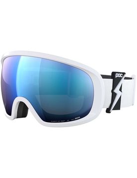 Skibrille Fovea Blixten White/Partly Sunny Blue Weiß