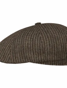 Eight Panel Hatteras Stripes by - beige-brown - Herren - Size: S (54-55 cm) - Stetson - FashionsVida