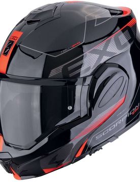 Casco Moto Modulare P/J EXO-TECH EVO TRAVELLER Nero taglia S