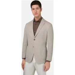 Americana de microestructura de puro algodón b jersey