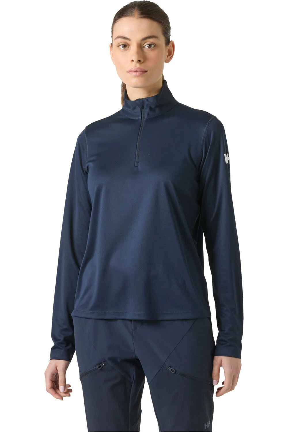 Tech camiseta térmica manga larga mujer Marino (XS) - Helly Hansen - FashionsVida