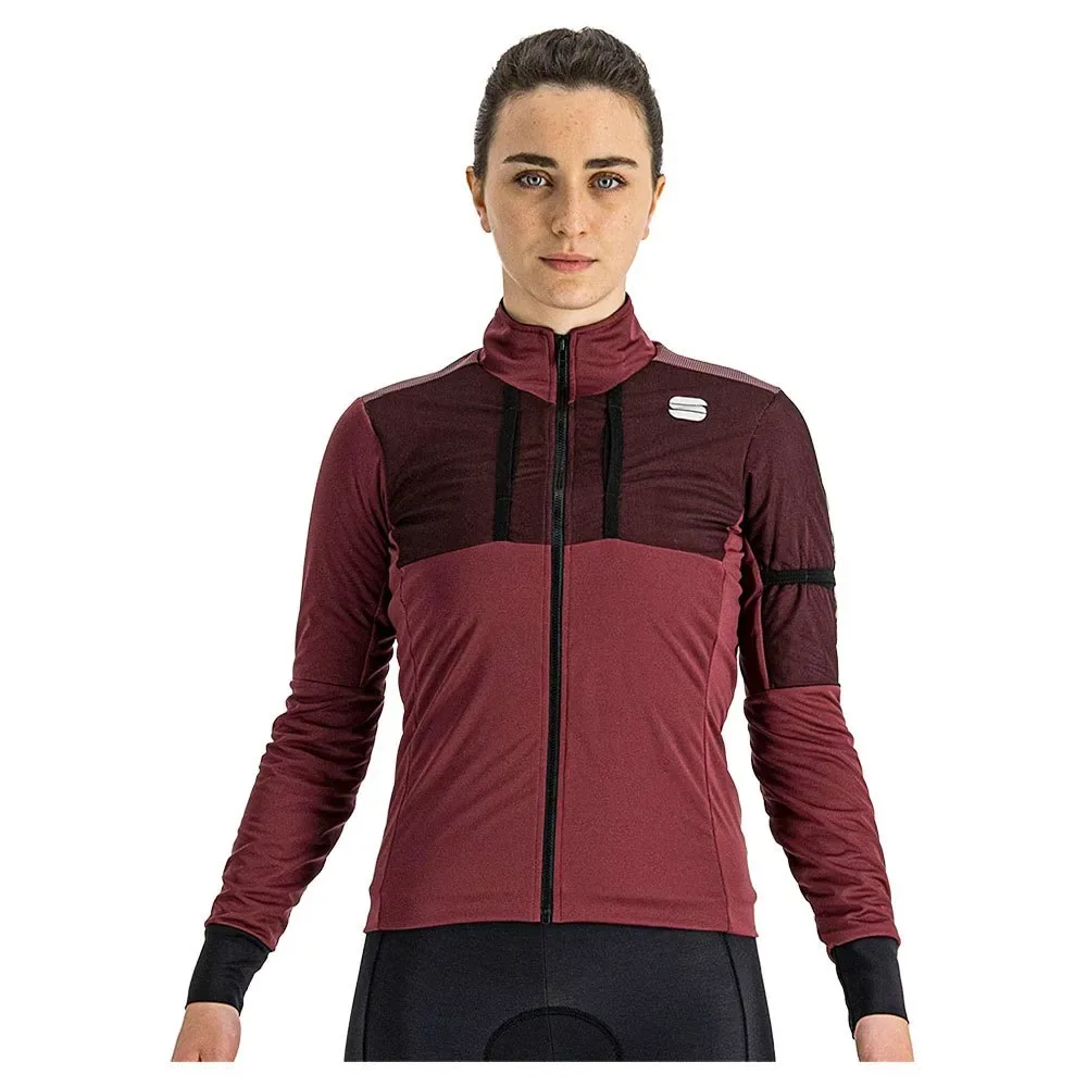 Sportful Giacca Supergiara Red Wine - Sportful - FashionsVida