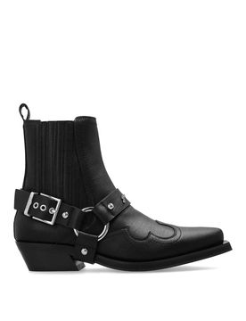 Stivali Chelsea in pelle western
